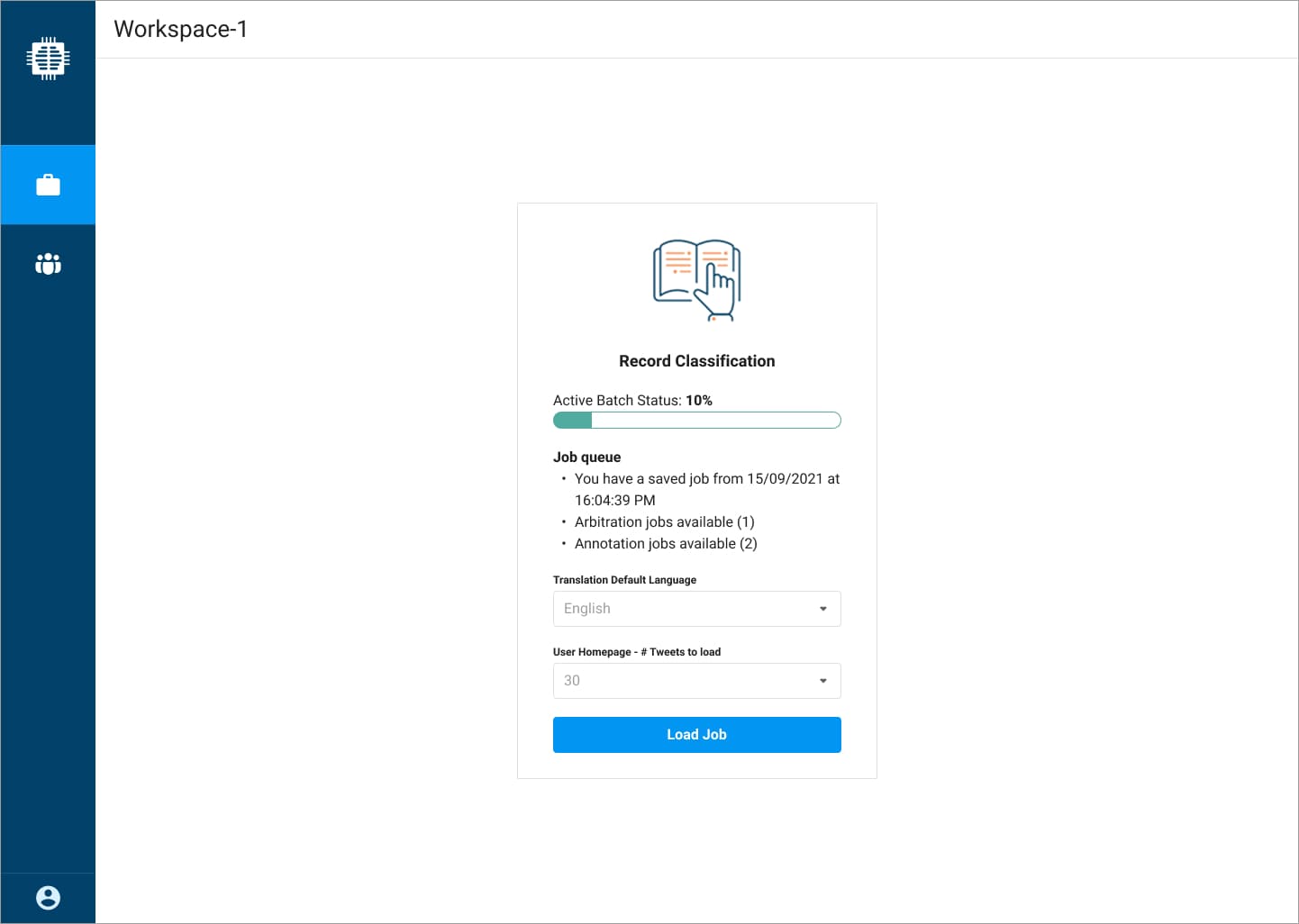 Consolidated Interface